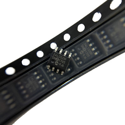 Αυτοκίνητο 2K-κομμάτι τμηματικός-I2C 256 X 8 3.3V/5V 24LC02B-I/SN τσιπ EEPROM ολοκληρωμένου κυκλώματος μνήμης